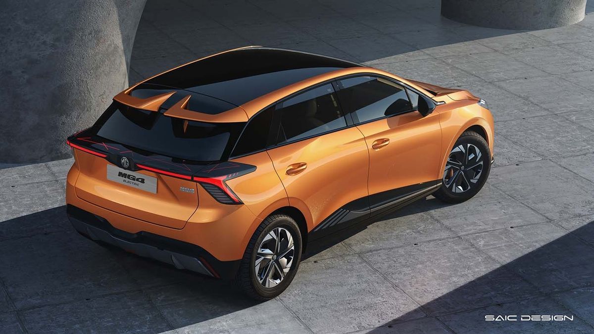 Coche de la marca MG