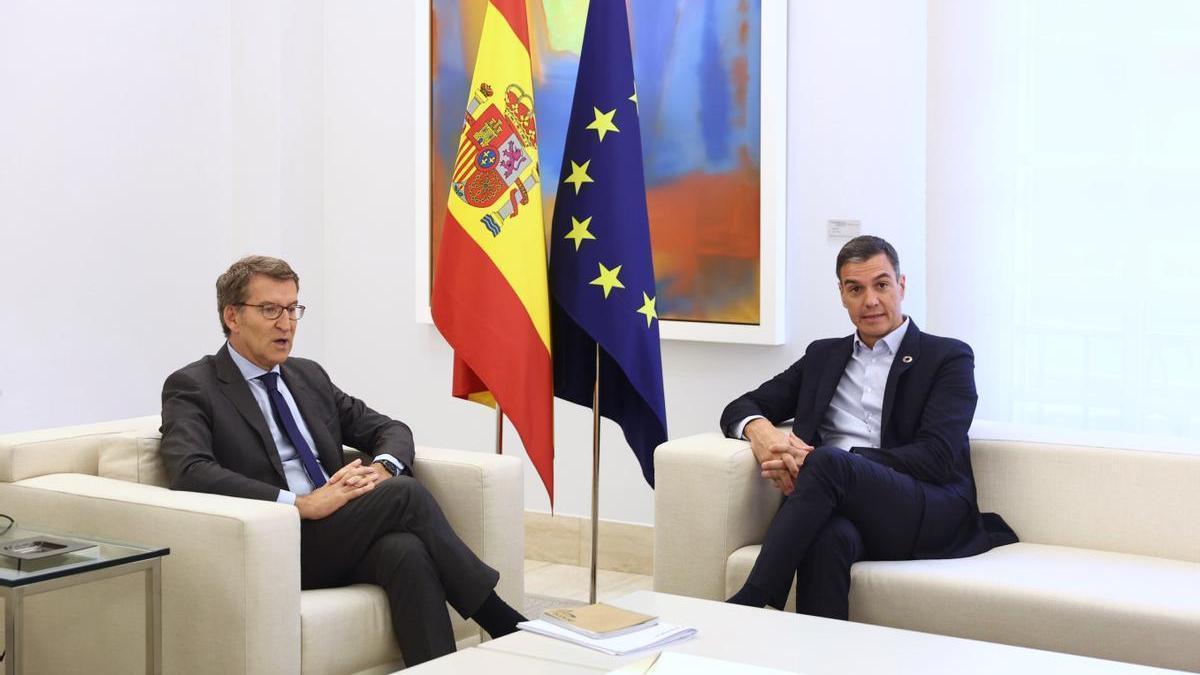 Pedro Sánchez junto a Nuñez Feijoó tenían previsto escenificar el acuerdo en un encuentro el próximo 2 de noviembre.