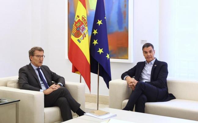 Pedro S&aacute;nchez junto a Nu&ntilde;ez Feijo&oacute; ten&iacute;an previsto escenificar el acuerdo en un encuentro el pr&oacute;ximo 2 de noviembre.