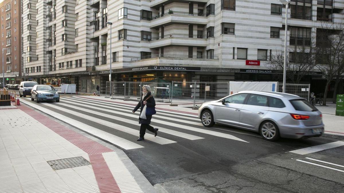 Imagen del nuevo paso peatonal