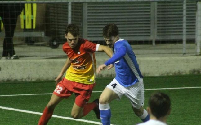 Imagen de una jugada del partido