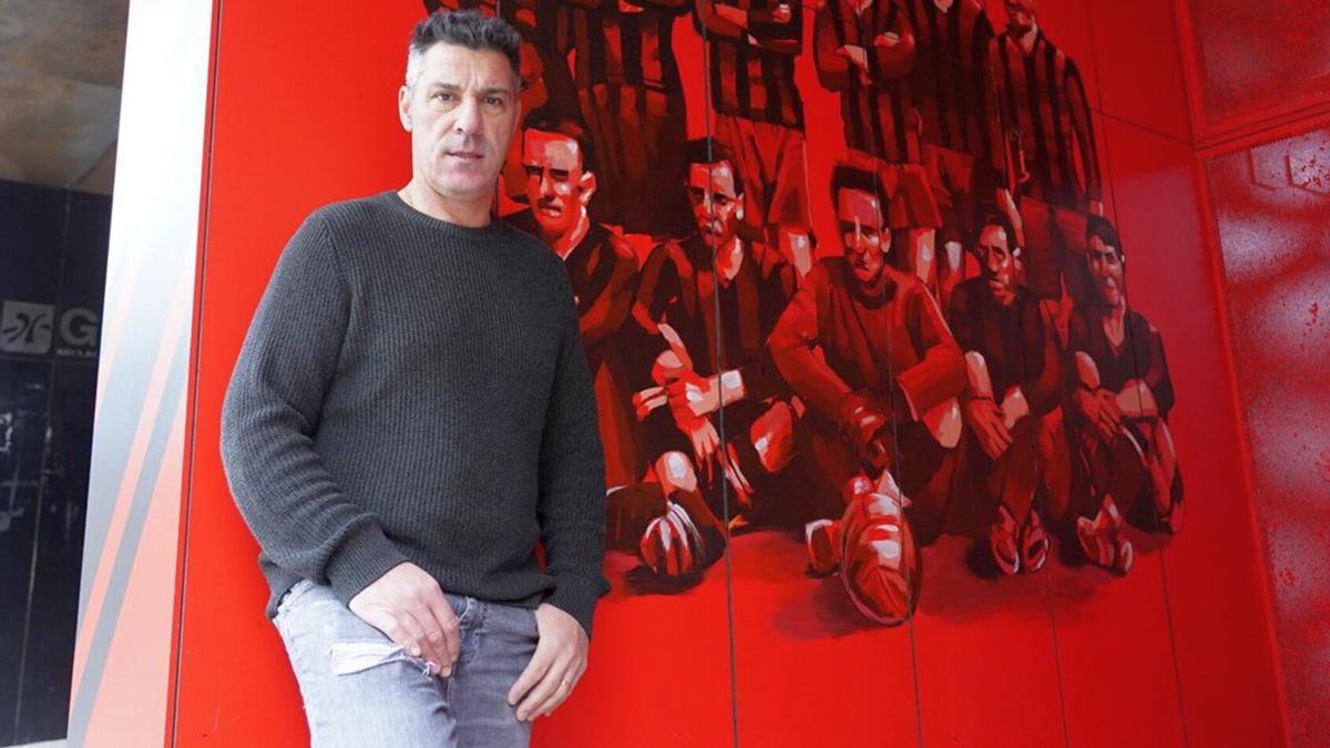 Javier Olaizola, entrenador del Arenas: