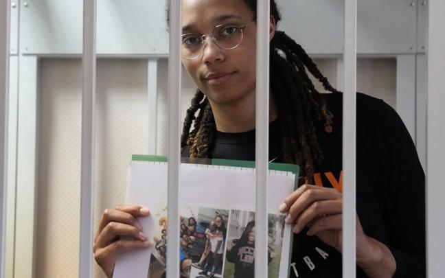 La campeona olímpica Brittney Griner. La campeona olímpica Brittney Griner.