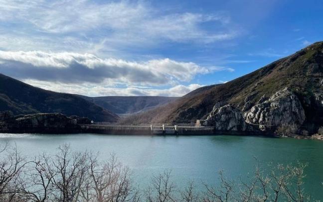 Uno de los embalses de la Cuenca del Duero.
