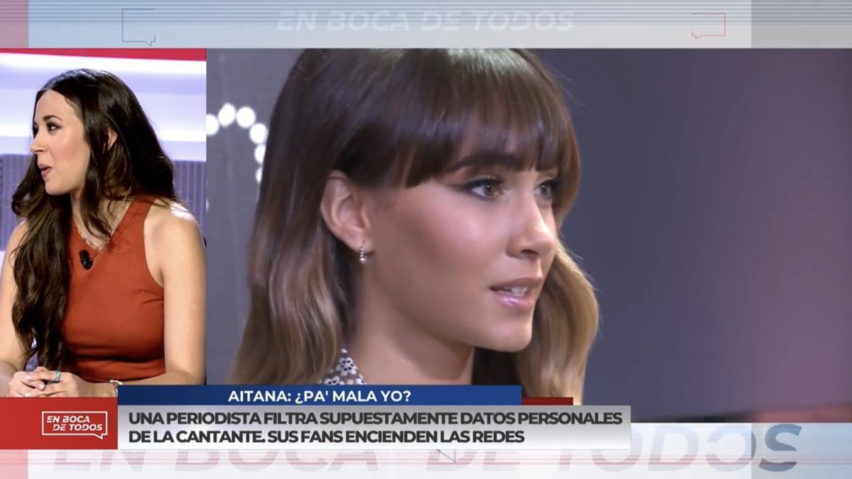 La periodista Alba García denuncia que ha recibido amenazas por parte de los fans de Aitana.