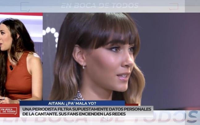 La periodista Alba García denuncia que ha recibido amenazas por parte de los fans de Aitana. La periodista Alba García denuncia que ha recibido amenazas por parte de los fans de Aitana.
