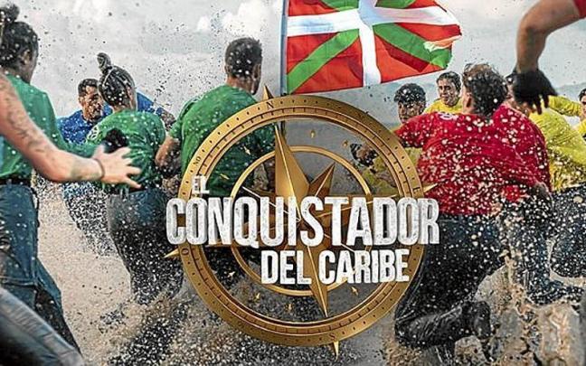 Cartel de ‘El Conquistador del Caribe’. | FOTO: EITB Cartel de ‘El Conquistador del Caribe’. | FOTO: EITB