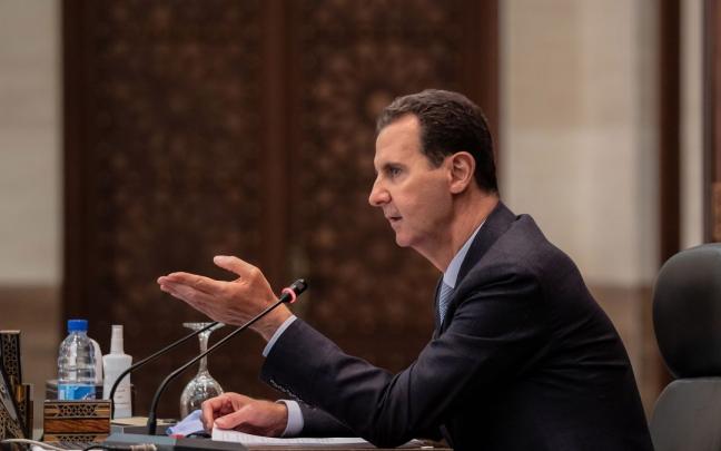 El presidente de Siria Bashar al Assad El presidente de Siria Bashar al Assad