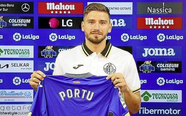 Portu, en su presentaci&oacute;n. | FOTO: N.G.