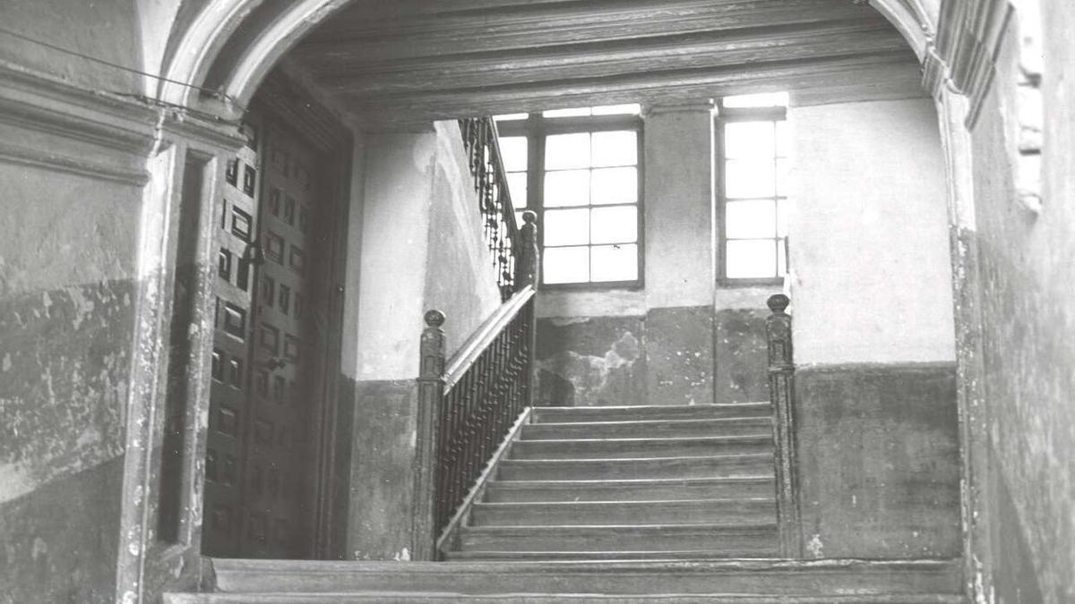 La escalera imperial en 1961.