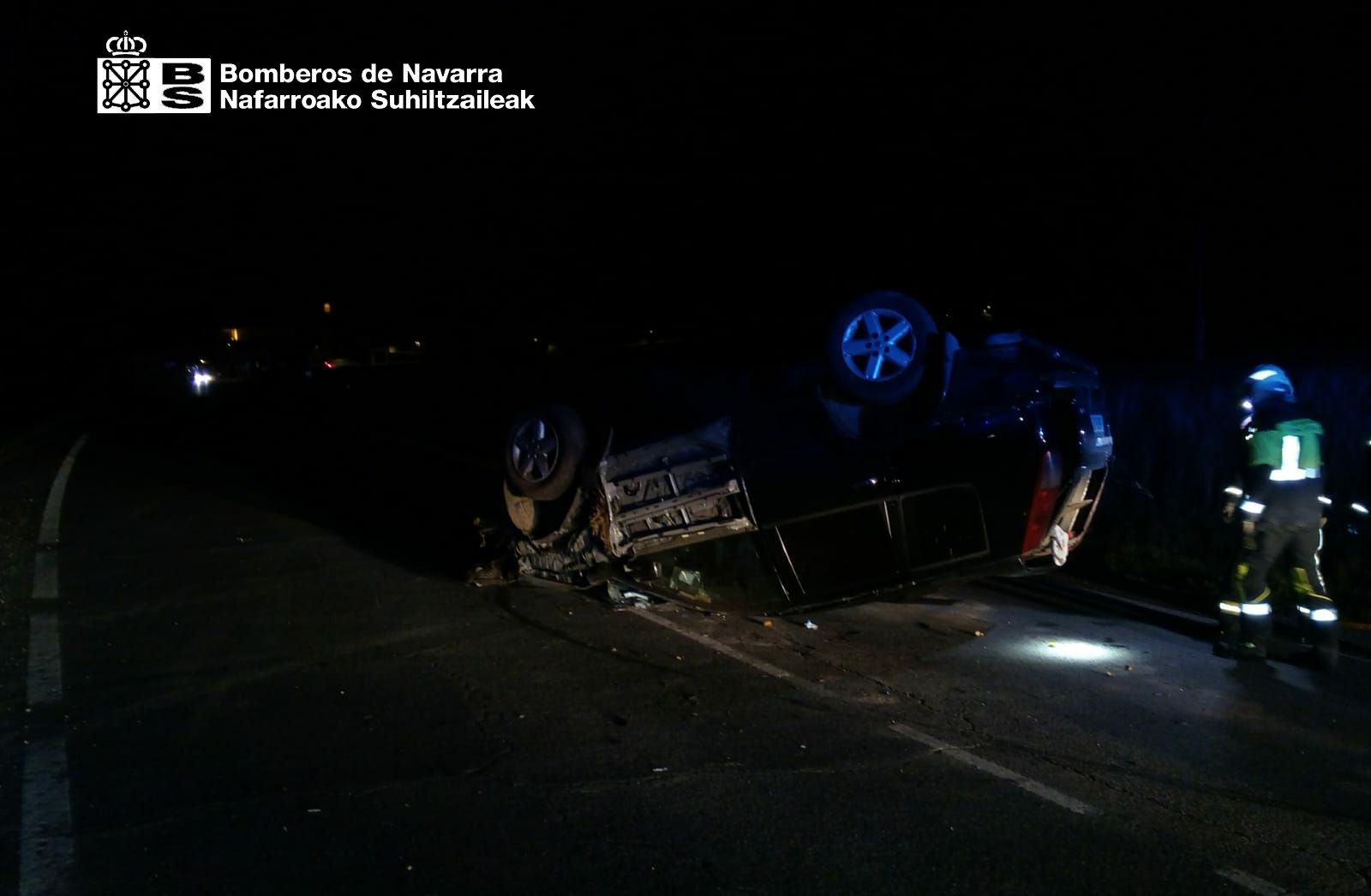 Imagen del lugar del accidente