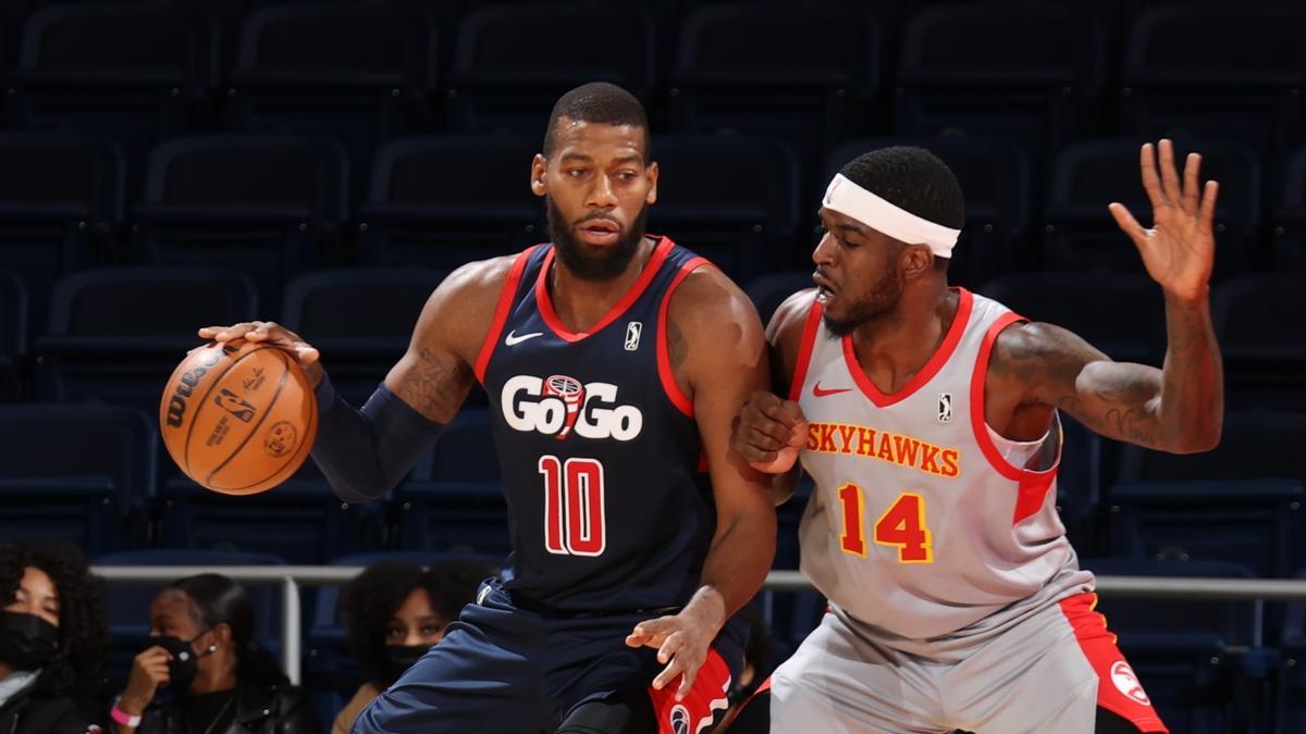 Greg Monroe, durante su etapa en el Capital City Go Go de la G-League