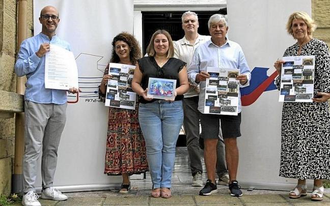 Representantes de Illumbe, de Pasaia Musikal y del Ayuntamiento de Pasaia presentan el ciclo coral.
