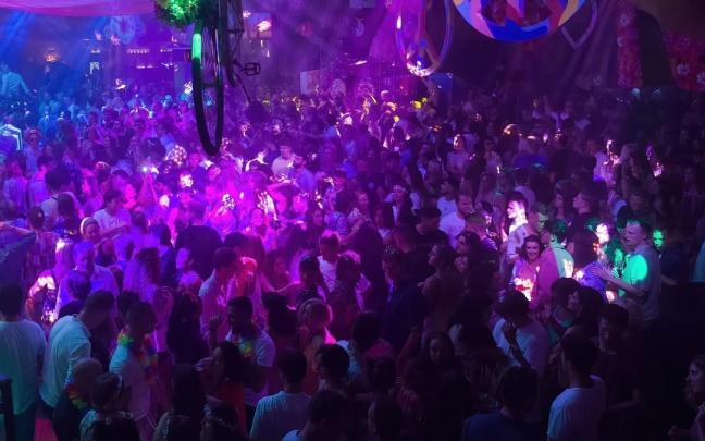 Imagen de archivo del interior de un local de ocio nocturno.