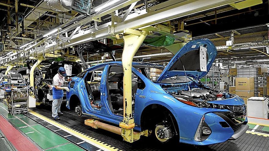 La automoción es uno de los principales sectores productivos en el Estado. | FOTO: EFE