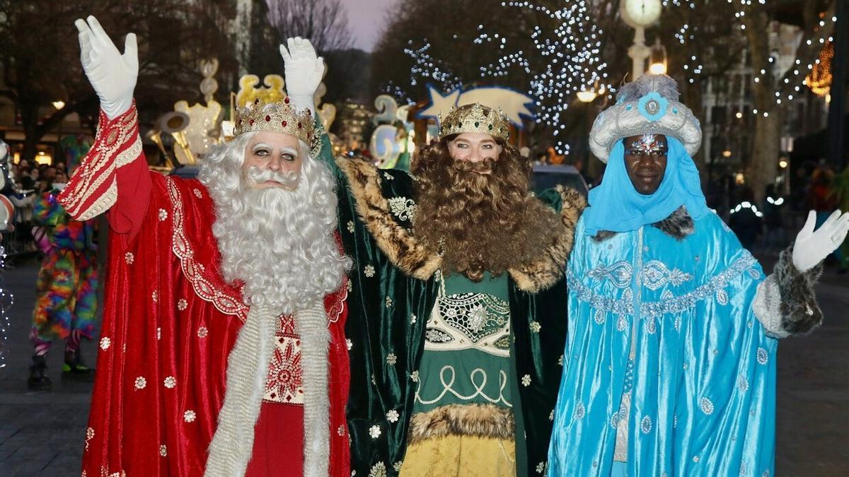 La Cabalgata de Reyes Magos en Donostia