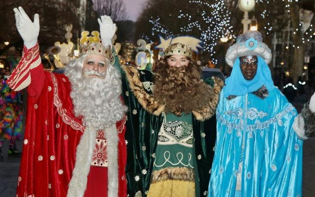 La Cabalgata de Reyes Magos en Donostia La Cabalgata de Reyes Magos en Donostia