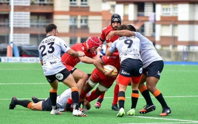 El Ampo Ordizia, en un partido en Altamira.