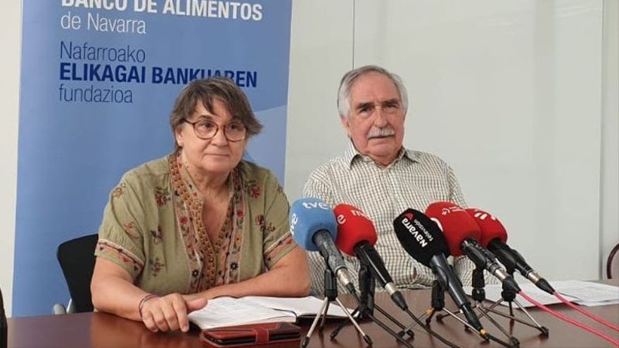 Marisol Villar, presidenta de la fundación, y Ramón Navarro, vicepresidente