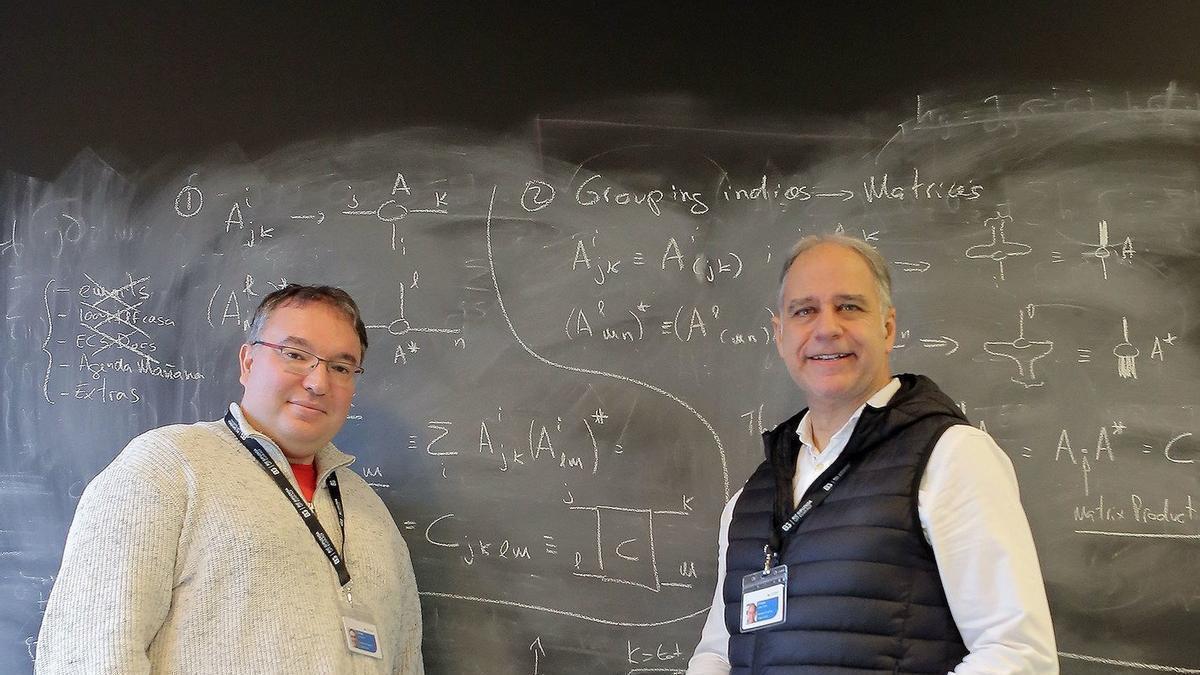 Rom&aacute;n Or&uacute;s (izquierda) y Enrique Lizaso, fundadores de Multiverse Computing.