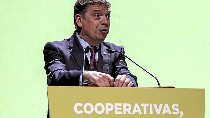 Luis Planas en una comparecencia pública. | FOTO: EFE