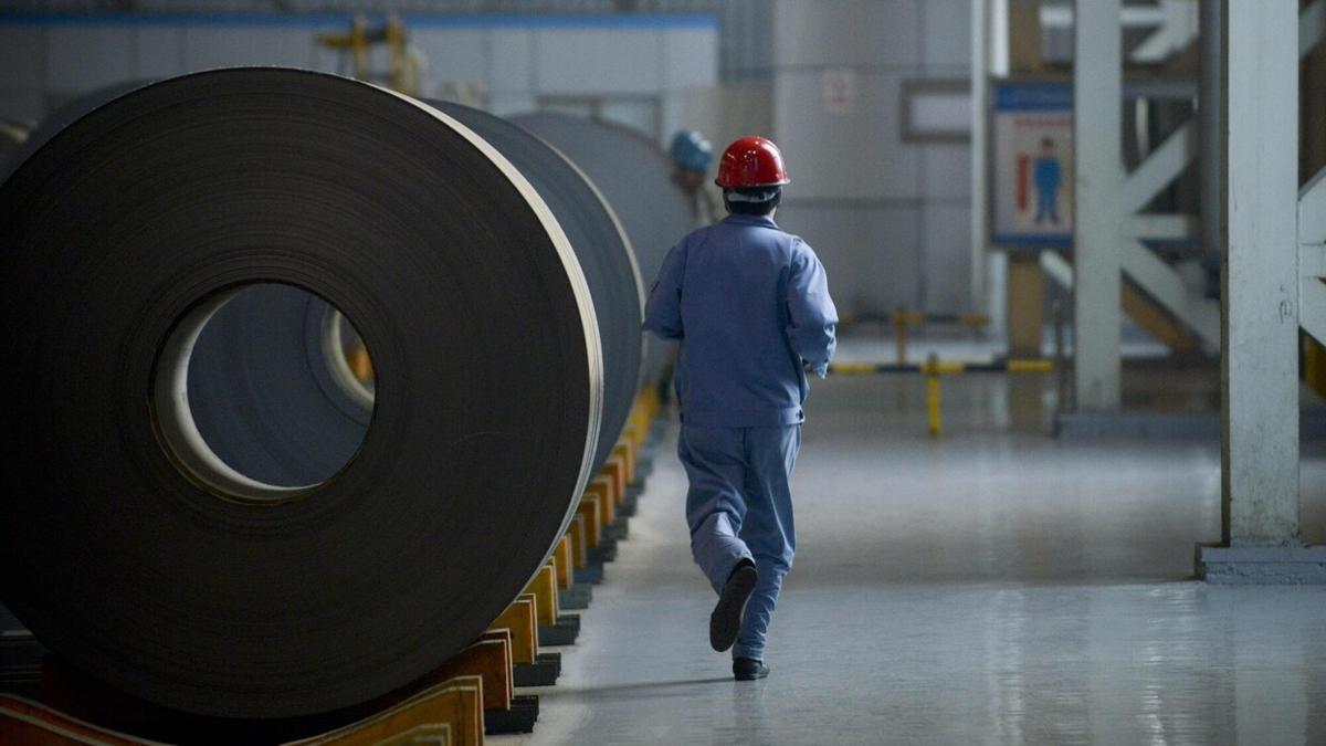 Interior de una empresa metalúrgica