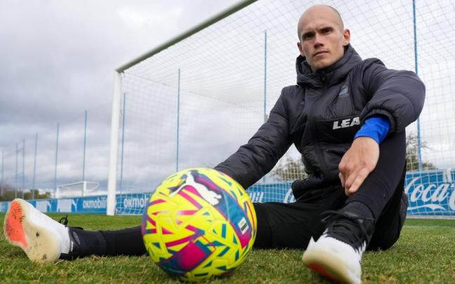 Jon Guridi, jugador del Alavés.