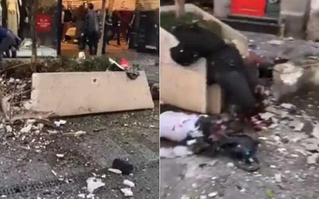 Imágenes del atentado en Estambul. Imágenes del atentado en Estambul.