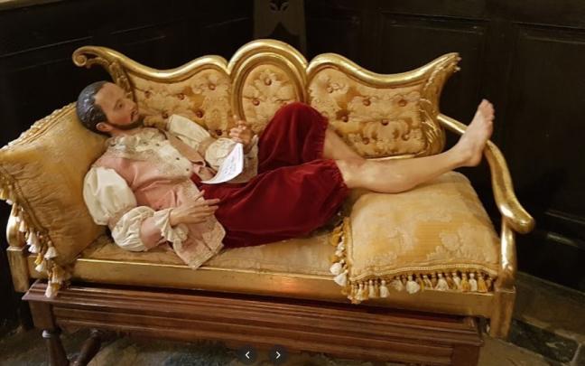 Encuentran la imagen de San Ignacio de la ermita de La Madalena de Azpeitia