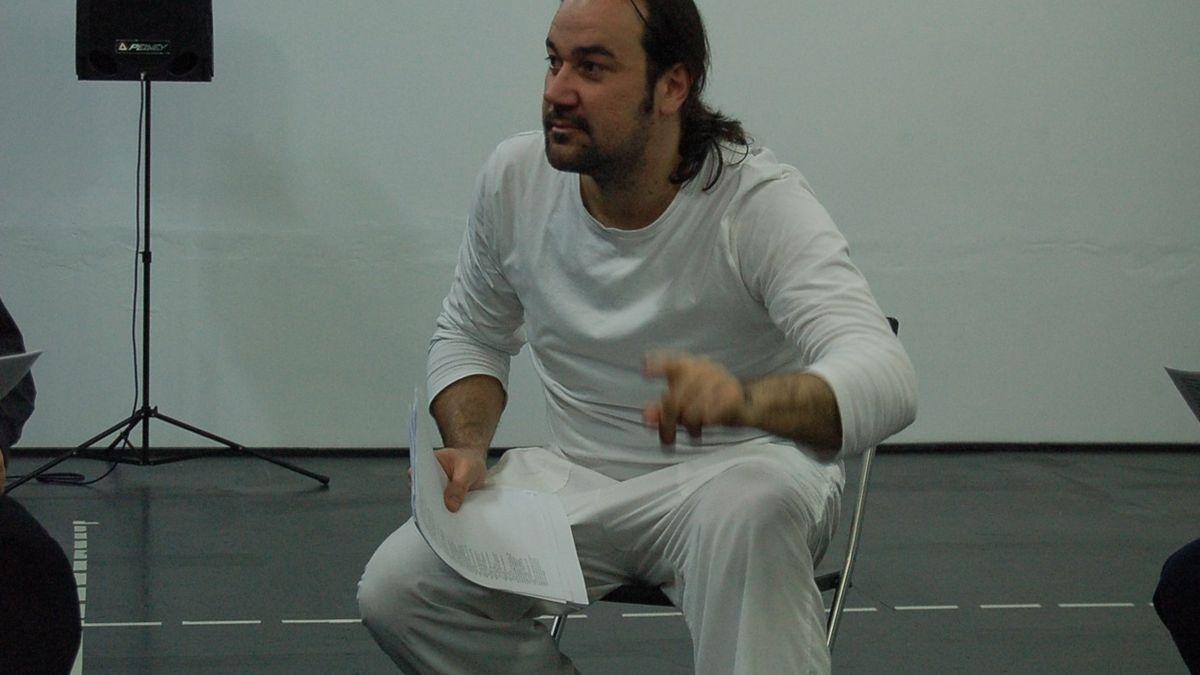 El actor y director navarro Jorge Gurpegui.