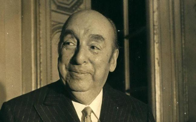 El escritor Pablo Neruda, en 1972.