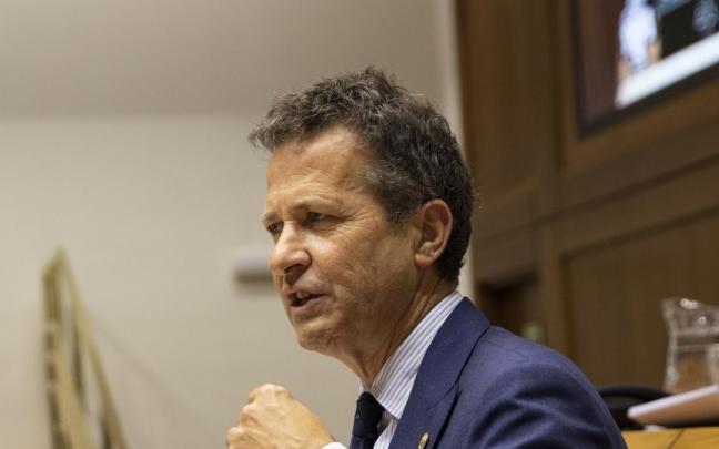 El consejero de educación Jokin Bildarratz. El consejero de educación Jokin Bildarratz.