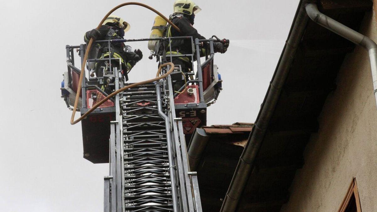 Bomberos de Vitoria en otra salida