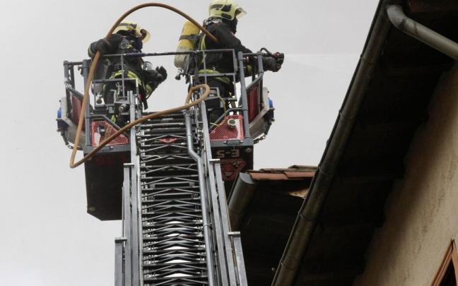 Bomberos de Vitoria en otra salida