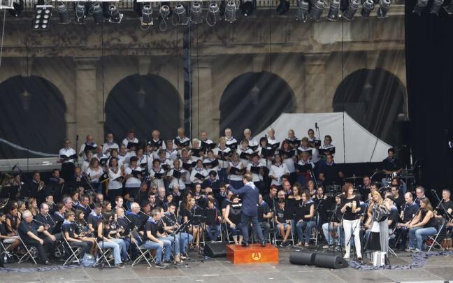 Udal Txistularien Banda, Plaza Berrian.