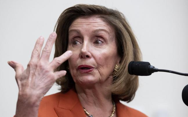 La presidenta de la Cámara de Representantes de Estados Unidos, Nancy Pelosi.