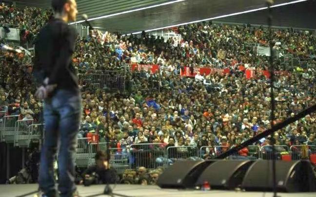 Amets Arzallus, en el BEC