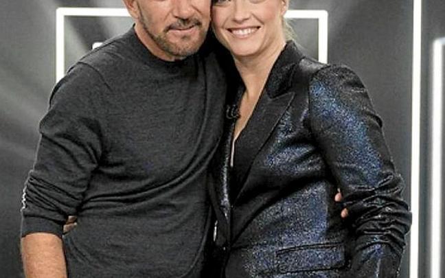 Antonio Banderas y María Casado. | FOTO: RTVE