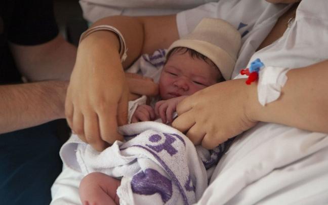 Beb&eacute; nacido en &Aacute;lava