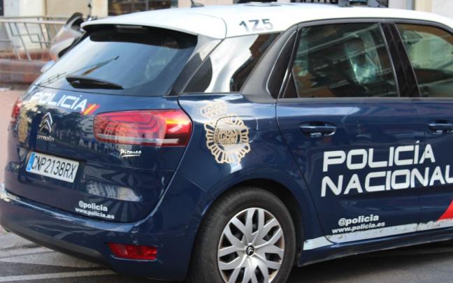 Coche de la Policía Nacional.