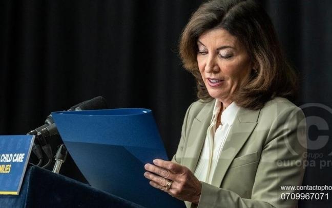 La gobernadora de Nueva York, Kathy Hochul