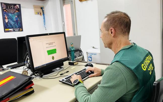 Imagen de un agente de la Guardia Civil