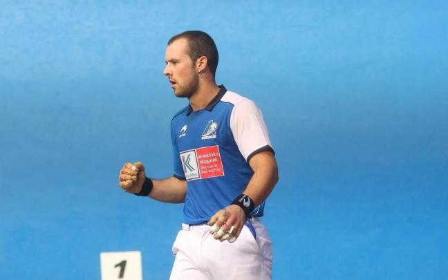 Elordi busca superar a Ezkurdia en la liguilla de cuartos del Cuatro y Medio.