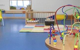 Aula de una haurreskola de Vitoria. Foto: Alex Larretxi