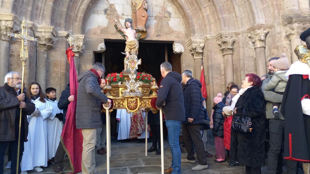 Procesión de San Sebastián en Sangüesa