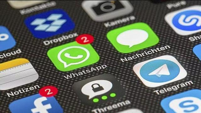 Imagen de la App de WhatsApp en un m&oacute;vil