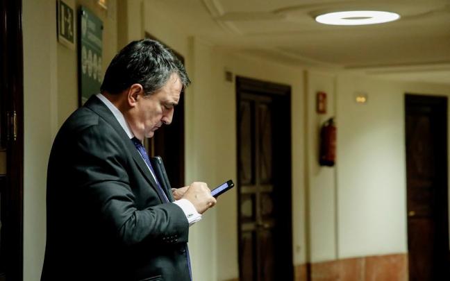El portavoz del PNV en el Congreso, Aitor Esteban. El portavoz del PNV en el Congreso, Aitor Esteban.