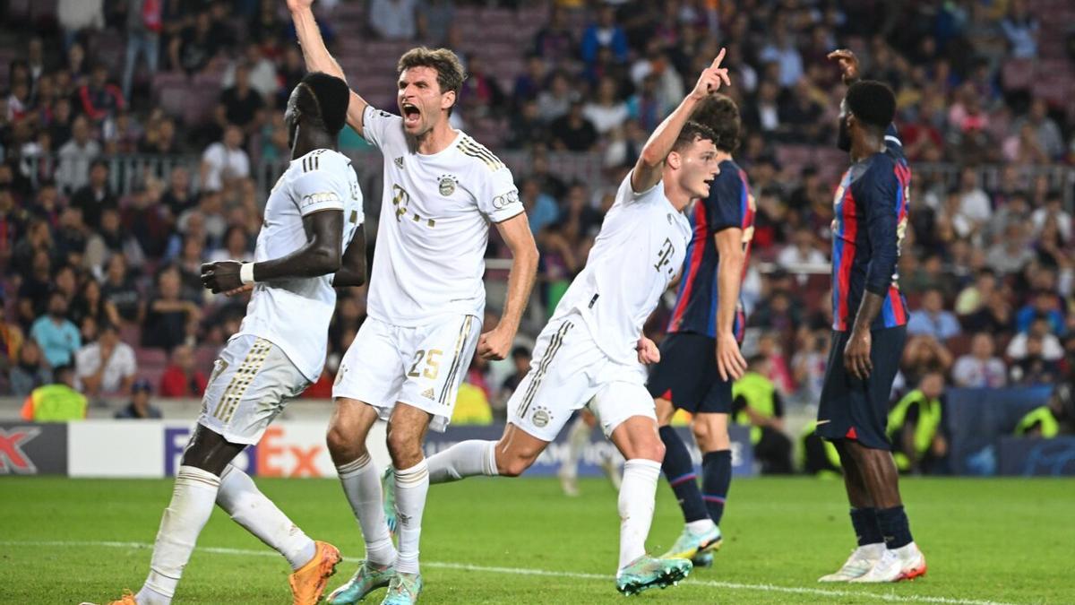 BAYERN DE MÚNICH (Champions). Ha ganado por este orden a Inter (0-2), Barcelona (2-0), Viktoria Plzen de forma consecutiva (5-0 y 2-4) y de nuevo al Barcelona (0-3).