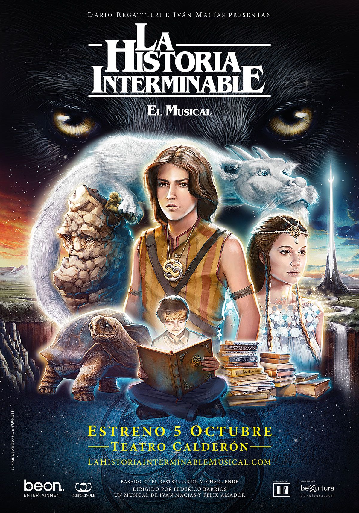 Cartel promocional del musical.