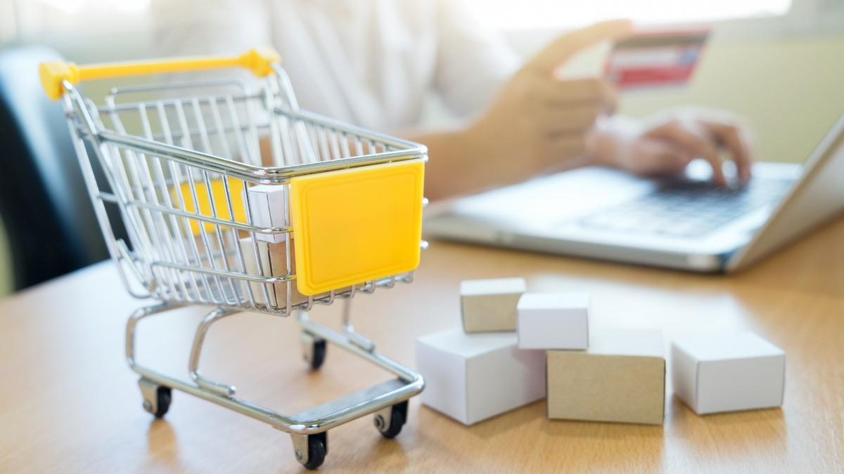 Compra por internet.